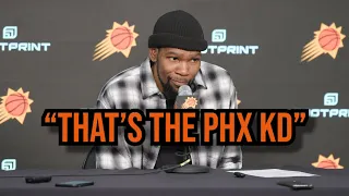 Kevin Durant Talks Suns Returning from 7-Game Trip, Using Balanced Effort to Beat Bucks 114-106