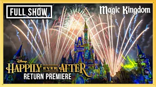 Happily Ever After Fireworks Return to Magic Kingdom | Public Premiere