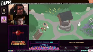 Untitled Goose Game en 21:47 (100% co-op) [SGDQ21]