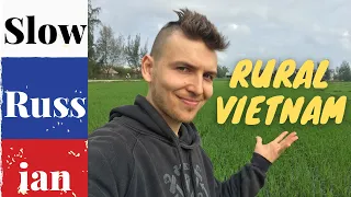 Walking in a Vietnamese Village | Slow Russian with Sergey