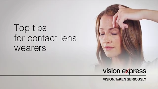 Top Tips For New Contact Lens Wearers