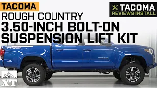2005-2021 Tacoma Rough Country 3.50-Inch Bolt-On Suspension Lift Kit with N3 Struts Review & Install