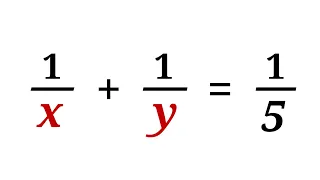 A Nice Equation | Math Olympiad Question | You should be able to solve this