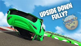 IMPOSSIBLE UPSIDE DOWN STUNT IN GTA 5 🤯 || Facecam || Black Fox