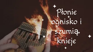 Płonie ognisko i szumią knieje | Kalimba cover