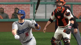 San Francisco Giants vs Los Angeles Dodgers | NLDS Game 5 - MLB 10/14 Highlights - MLB The Show 21