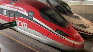 This is Spain’s newest High-Speed Train: FIRST CLASS experience from Madrid to Malaga by Iryo