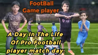 FootBall pro player ! MATCH DAY REALLY looks like for a PRO FOOTBALLER # YouTube #viral video #