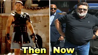 Gladiator 2000,All Cast Then And Now ( 2000 VS 2022 )