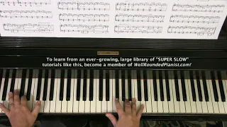 J.S. BACH: "Jesu" in D Minor (arr. Hall) | "SUPER SLOW"