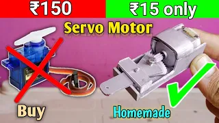 How to make a Servo Motor | Turning mechanism | Front Axel Motor|Remote Control Project(Car, Truck)