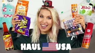 Haul jedzeniowy z USA! Wszystko o smaku bekonu!| Agnieszka Grzelak Vlog