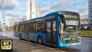 643 маршрут автобуса. 30.10.2022 год. Москва.