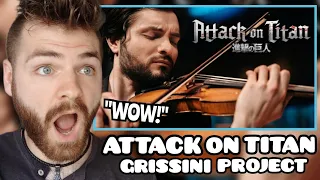 WHAT IS THIS??!! | ATTACK ON TITAN - REQUIEM | Grissini Project Orchestra | REACTION!!