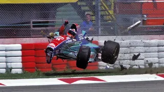 Biggest F1 Crashes Of The 90’s (1/2)