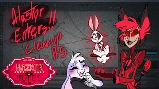 HAZBIN HOTEL Cleanup Pt. 5 Ft. Edward Bosco (Alastor), Michael Kovach (Angel Dust), and Vivziepop