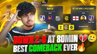 the best comeback in efootball history🔥