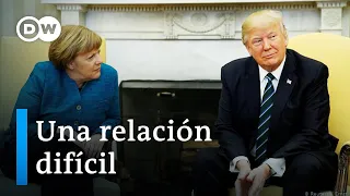 Desencuentros entre Merkel y Trump