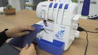 Curso de uso Máquina Brother Overlock 3534DT