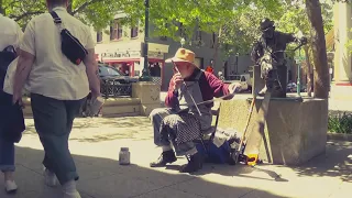 Musical Saw & Balancing Demonstration