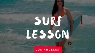 Самый позитивный урок серфинга | Golden Wave Surf School Los Angeles