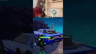 hardest 1 vs 1 in fortnite spiderman was snoopy