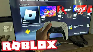 Playing Roblox On PS5