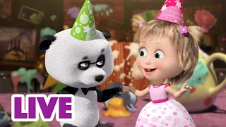 🔴 LIVE STREAM 🎬 Masha and the Bear 😀 Recipe for good mood ✍️👌