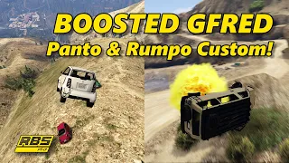 Insane Boosted Panto & Rumpo Custom Explosion!? - Boosted Gfred #2 GTA 5