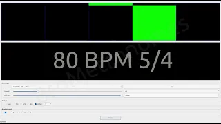 BroMetronome 80 BPM 5/4
