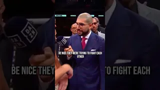 Nate Diaz Tells Off Cameramen For Fighting 🤛🤣