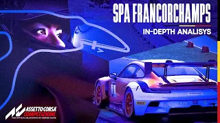 BEGINNER TUTORIAL ON HOW TO DRIVE ON SPA-FRANCORCHAMPS - IN-DEPTH ANALYSIS +  BONUS TIPS