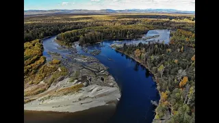 Закрытие летнего сезона 2022. Река Томь в районе Салтымаково