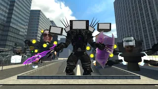 NEW UPGRAD ED CINEMA TITAN VS SKIBIDI TOILET BOSSES+MULTIVERSE AND FANMADE CHARACTERS In Garry's Mod
