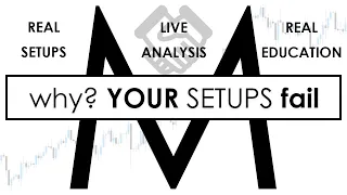 REAL top-down analysis with LIVE EXAMPLES and why? YOUR setups FAIL [SMART MONEY CONCEPTS] - mentfx
