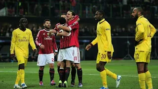 Milan 4-0 Arsenal Extended Highlights & All Goals 2012 HD