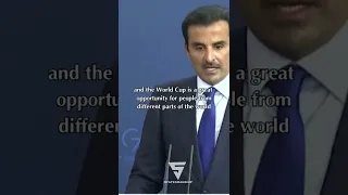 Emir of Qatar comments on the presence of LGBTQ community during the FIFA World Cup|| #shorts #lgbtq