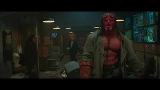 Hellboy (2019) - Ты забыл как пользоваться дверью?