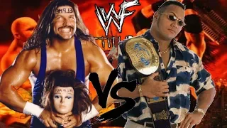 WWF Attitude Dreamcast Matches Al Snow vs The Rock