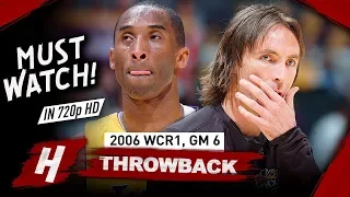 Steve Nash vs Kobe Bryant EPIC Game 6 Duel Highlights 2006 NBA Playoffs - Kobe 50 Pts, CLUTCH Nash!