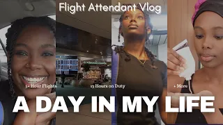 Flight Attendant Vlog S3E3 - The MOST Realistic Day In My Life... ✈️😭