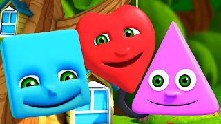 Shapes Song, Learn Shapes and Nursery Rhyme for Children