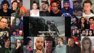 Transformers: Rise of the Beasts | Official Trailer Reaction Mashup