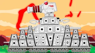 New Power KV-44 VS Hybrids: Cartoons about tanks