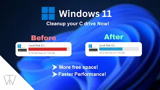 How To Clean C Drive In Windows 11 | Make Your PC Faster | TW Tech