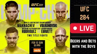 🔴 UFC 284 LIVESTREAM MAKHACHEV vs VOLKANOVSKI | UFC WATCH ALONG