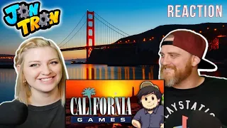 "California Games" @JonTronShow | HatGuy & Nikki react