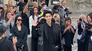 Gong Jun(龚俊)(Legend of Anle) AT FASHION SHOW ELIE SAAB IN PARIS 01/￼ October /2023￼