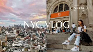 NYC VLOG | 4 day trip, where to stay, what to eat :)