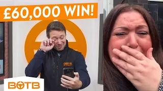 Sutch Good News! First-Time Player Wins £60,000 | BOTB Winner